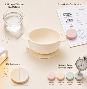 Material and functional upgrades for silicone baby products