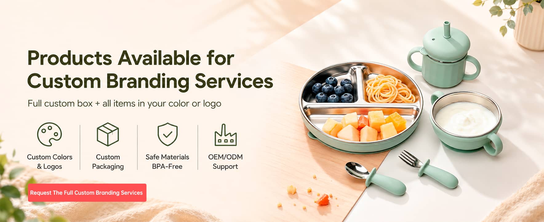 Products Available forCustom Branding Services